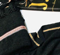Men Wool Winter Shawl – Classic Black Traditional Shawl