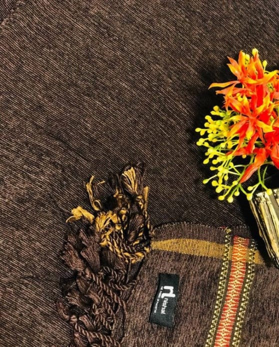 Men Winter Shawal – Brown Wool